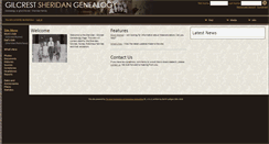 Desktop Screenshot of gilcrest.org